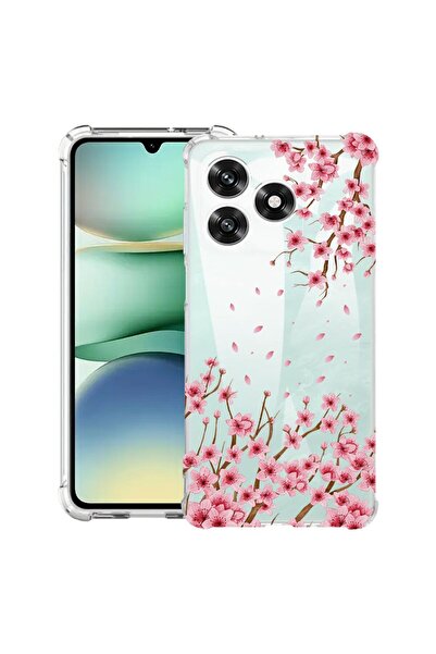 bestcase Husă Antișoc Compatibilă cu Honor X5c Plus / X5c, Florală - Floare d...