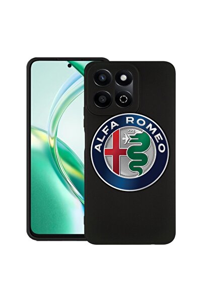 bestcase ¬Æ Husa pentru Honor 200 Smart, Slim Silicon, Alfa Romeo, Protectie ...