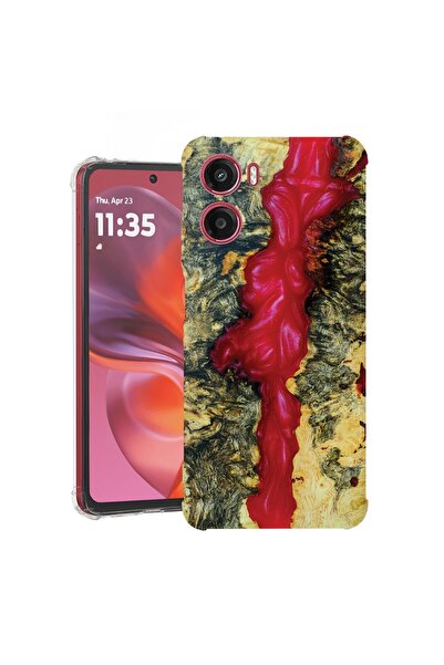 bestcase ¬Æ Husa pentru Motorola Moto G05, Anti Shock 1.5MM, Colors Of Univer...