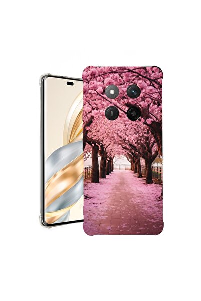bestcase ¬Æ Husa pentru Honor Magic7 Lite, Anti Shock 1.5MM, Cherry Blossom T...