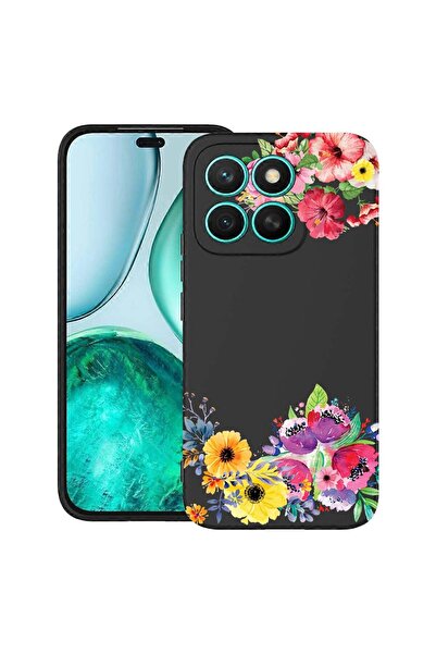 bestcase ¬Æ Husa TPU Ultra Slim Compatibil cu Honor X6c, cu Design Flowers, 3...