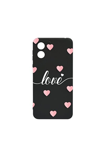 bestcase ¬Æ Husa Slim SIlicon 0.8MM, Compatibila Cu Motorola Moto E14, Love F...