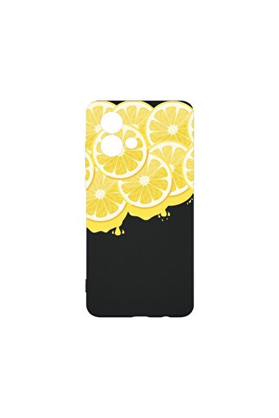 bestcase Тънък силиконов калъф 0.8ММ, съвместим с Motorola Moto G84 5G, Лимон...