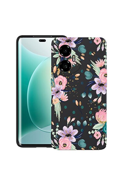 bestcase ¬Æ Husa pentru Honor 300 cu Design Flowers Collection, TPU Mat Ultra...