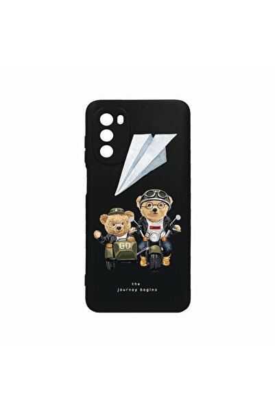 bestcase Θήκη Σιλικόνης, Συμβατή με Motorola Moto G82 / Moto G52, Σχέδιο Tedd...