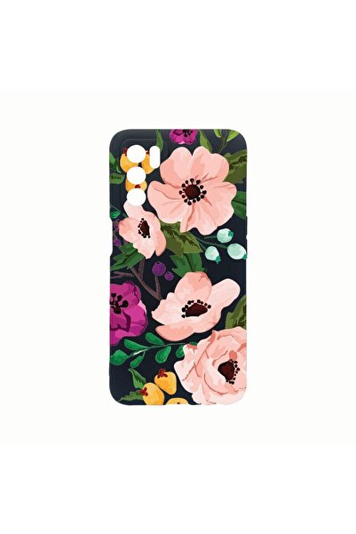 bestcase Husa Silicon, Compatibila Cu Oppo A54s, Pastel Flowers, Rezistenta l...