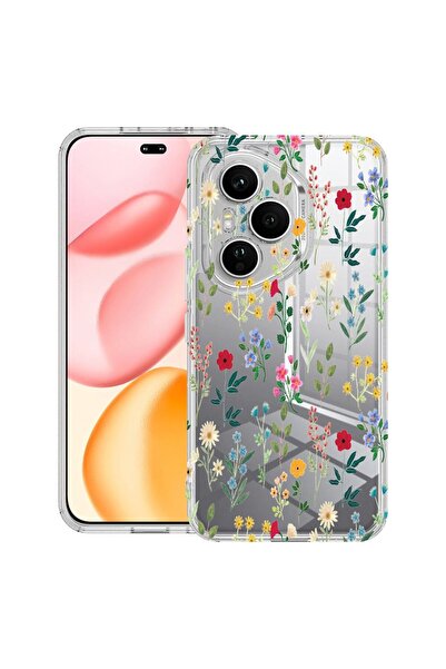 bestcase ¬Æ Husa Clear Silicon pentru Honor 400 Pro, Spring Flowers, 2036424 ...