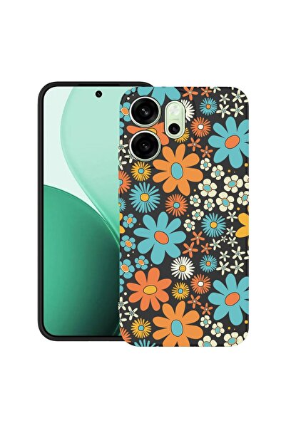 bestcase ¬Æ Husa TPU Ultra Slim Compatibil cu OPPO Reno15, cu Design Flowers ...