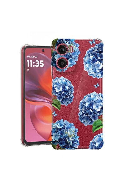 bestcase Αντικραδασμική Θήκη Συμβατή με Motorola Moto G05 / E15, Φλοράλ - Χαρ...