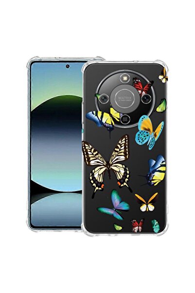 bestcase Husă Antișoc 1.5mm Compatibilă cu Honor Magic8 Lite, cu Design Flutu...