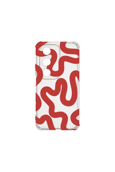 bestcase Husa pentru OPPO A80 5G, BestCase¬Æ Anti Shock 1.5MM, Red Abstract L...