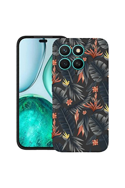 bestcase ¬Æ Husa TPU Ultra Slim Compatibil cu Honor X6c, cu Design Tropical F...