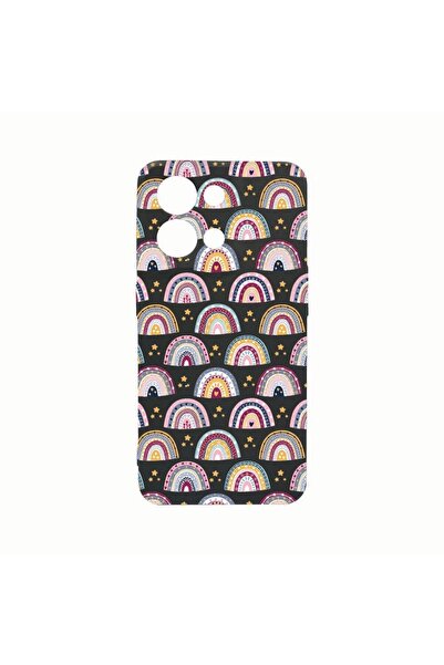 bestcase Husa Silicon, Compatibila cu Oppo Reno8 Pro, Rainbow Hand Drawn, Rez...