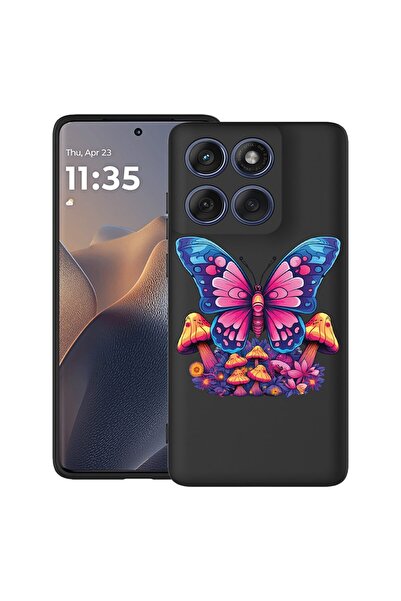 bestcase Θήκη για Poco X6 5G με σχέδιο Dream Colors - Πεταλούδα, TPU Ματ Εξαι...
