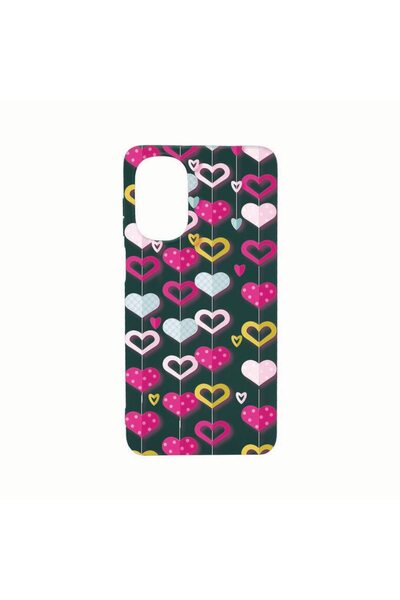 bestcase Husa Silicon, Compatibila Cu Motorola Moto E32s, Lovely Hearts, Rezi...
