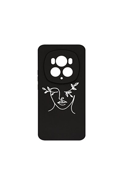 bestcase ¬Æ Husa Premium Silicon, Compatibila Cu Honor Magic6 Pro, Woman Abst...