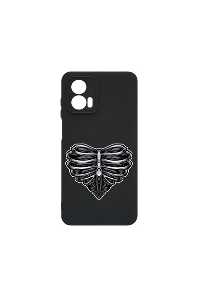 bestcase ¬Æ Husa Slim SIlicon 0.8MM, Compatibila Cu Motorola Moto G85, Skelet...