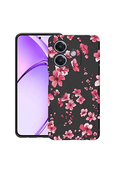 bestcase ¬Æ Husa TPU Ultra Slim Compatibila cu OPPO A40 / A40M / A60 5G, Flor...