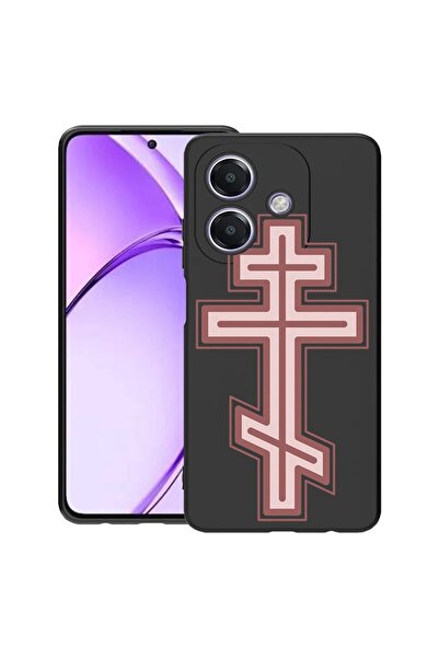 bestcase ¬Æ Husa pentru OPPO A60 5G / A40 / A40M, Classic Cross Red, Slim Sil...