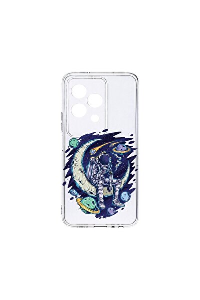 bestcase ¬Æ Husa Clear Silicon 2MM, Compatibila Cu Honor 200 Lite, Astronaut ...