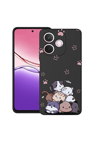 bestcase Ултра тънък TPU калъф, съвместим с Honor X5c Plus / X5c, Бебешки кот...