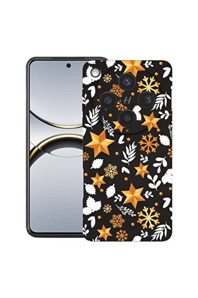 bestcase Θήκη Σιλικόνης Premium Συμβατή με OPPO Find X8, με σχέδιο χρυσά αστέ...