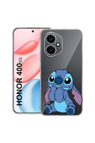 bestcase ¬Æ Husa Clear Silicon pentru Honor 400, Adorable Stitch, 2036423 T 1840