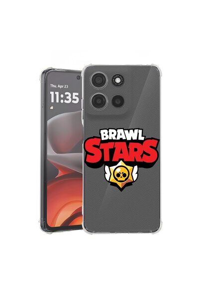 bestcase ¬Æ Husa pentru Motorola Moto G15, Anti Shock 1.5MM, Brawl Stars, Pro...