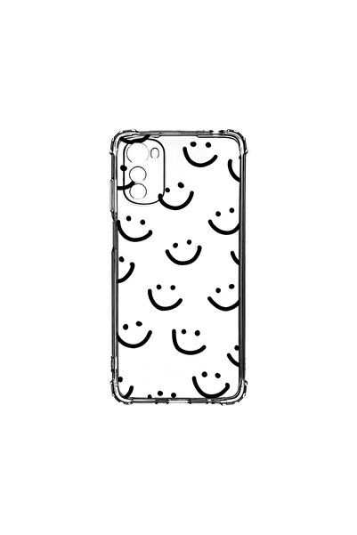 bestcase Противоударен калъф 1.5ММ, съвместим с Motorola Moto G62 5G, Смайли,...
