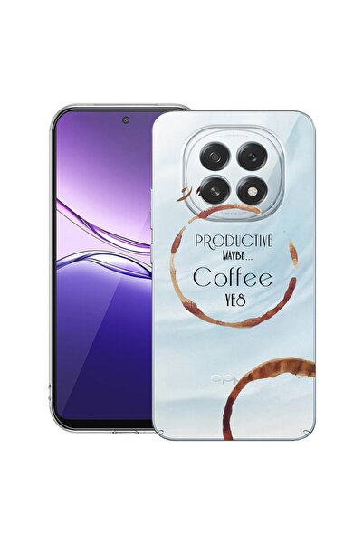 bestcase ¬Æ Husa pentru OPPO F29 Pro cu Design Coffee, Clear Slim Silicon, An...