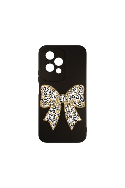 bestcase ¬Æ Husa Slim Silicon pentru Honor 200 Lite 5G, Leopard Bow, 1805821 ...
