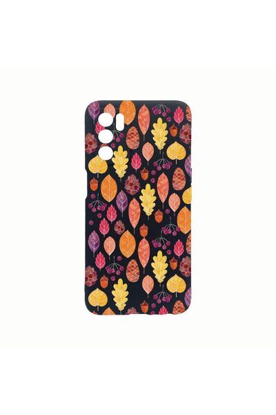 bestcase Θήκη Σιλικόνης, Συμβατή με Oppo A54s, Φθινοπωρινή, Ανθεκτική στη Φθο...
