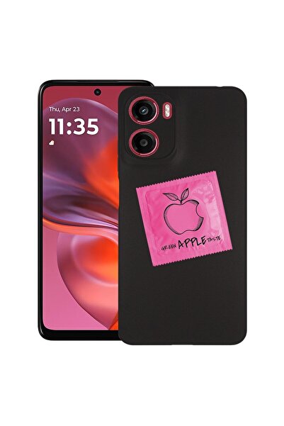 bestcase ¬Æ Husa pentru Motorola Moto G05, Apple taste pink, Slim Silicon 0.8...
