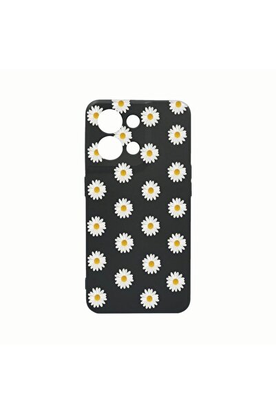 bestcase Θήκη Σιλικόνης, Συμβατή με Oppo Reno8 Pro, Σχέδιο Χαρούμενα Λουλούδι...