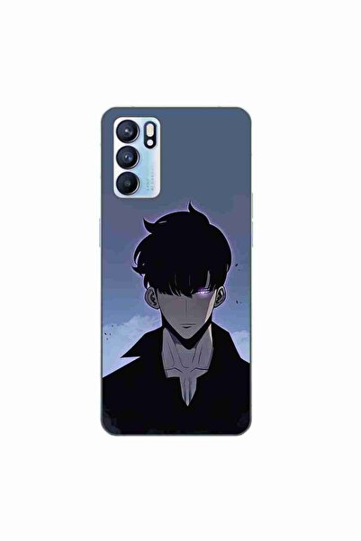OEM Husa compatibila cu Oppo Reno6 5G Silicon Gel Tpu Model Solo Leveling Sun...