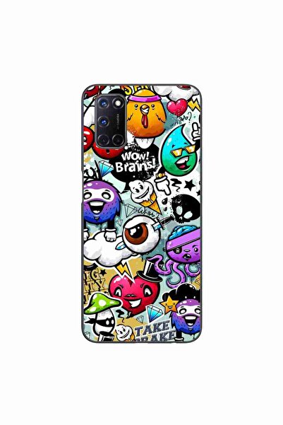 OEM Husa compatibila cu Oppo A72 Silicon Gel Tpu Model Pop Art Graffiti