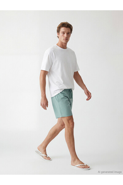LC Waikiki Nevavm Short Length Men's Swimming Shorts with Difference in Length