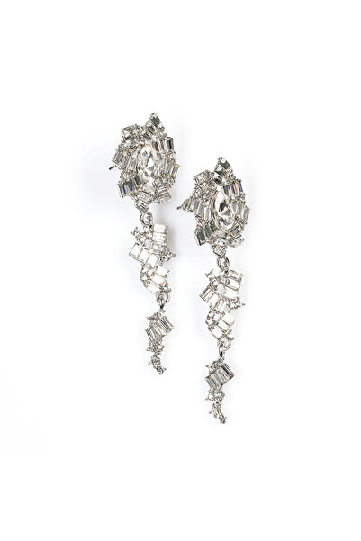 meli melo Long earrings with a modern and elegant design