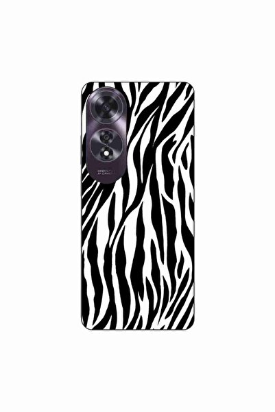 OEM Husa compatibila cu Oppo A60 4G Silicon Gel Tpu Model Animal Print Zebra ...