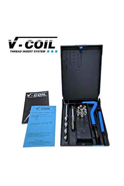 V-Coil M12x1.5 Helicoil Seti Diş Tamir Takımı