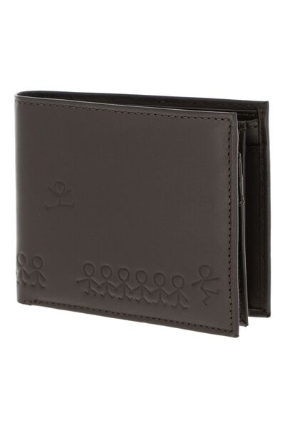 oxmox Leather Geldbörse RFID Schutz Leder 12 cm