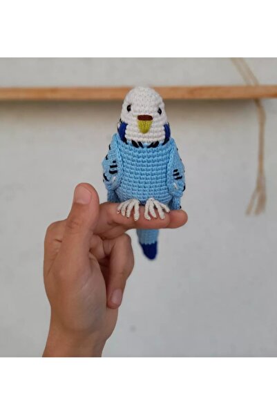 renklivekreatif Amigurumi örgü muhabbet kuşu