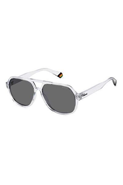 Polaroid PLD 6193/S CRYSTAL for UNISEX ADULT Sunglasses 57 mm