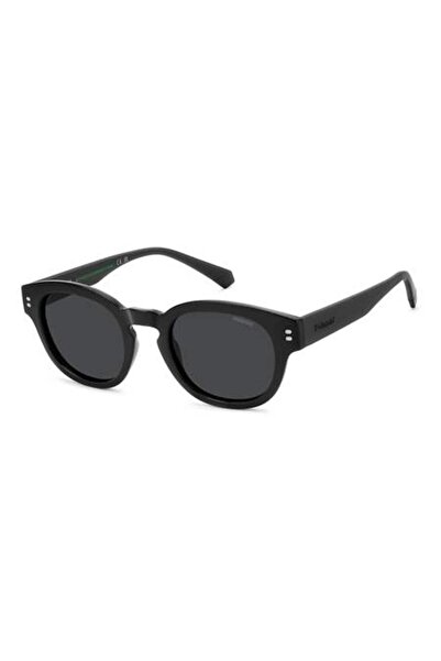 Polaroid نظارات شمسية PLD 8072/S سوداء لـ BOYTEEN (11-15) مقاس 47 ملم