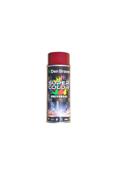 Den Braven Spray de vopsea universal, 400 ml RAL 3011, roșu închis / D3011