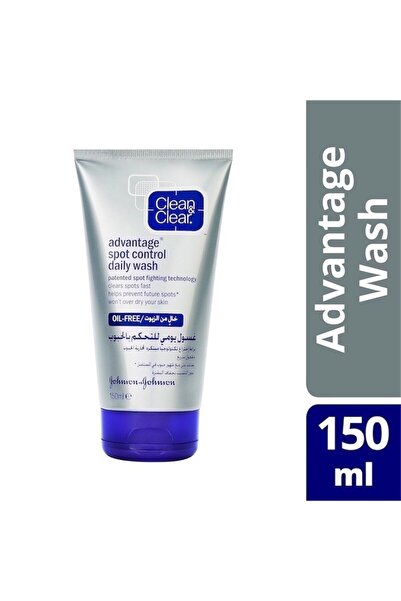 Clean & Clear غسول للوجه للتنظيف العميق والعلاج اليومي 150 مل
