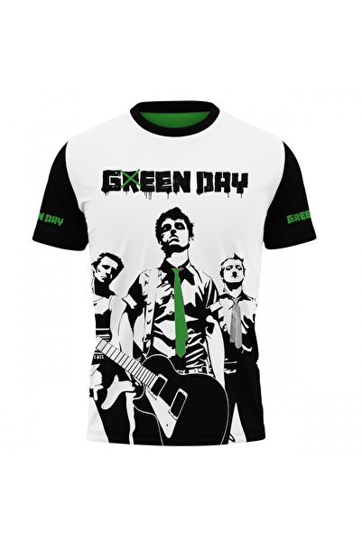OEM Tricou barbati Green Day , maneca scurta multicolor H032