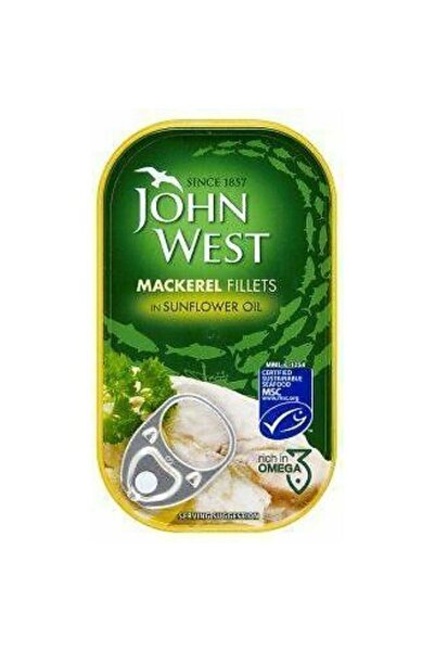 JOHN WEST Mackerel Flt Sunflower Oil 125gm
