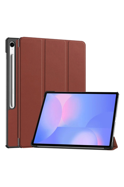 Techsuit FoldPro - Samsung Galaxy Tab S10 FE Plus - Κόκκινο, προστασία αντικρ...