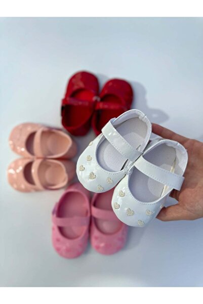 shop Kız Bebek Kaymaz Tabanlıklı İlk Adım Ayakkabısı